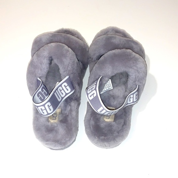 NWOT Ugg Women’s Oh Yeah Slipper Soft Amethyst Gray Size 9 - Picture 11 of 13